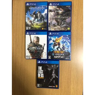PlayStation4 - ps4 ソフト 5本セットの通販 by 店