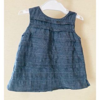 baby GAP フリル　トップス　８０　12−18month(シャツ/カットソー)