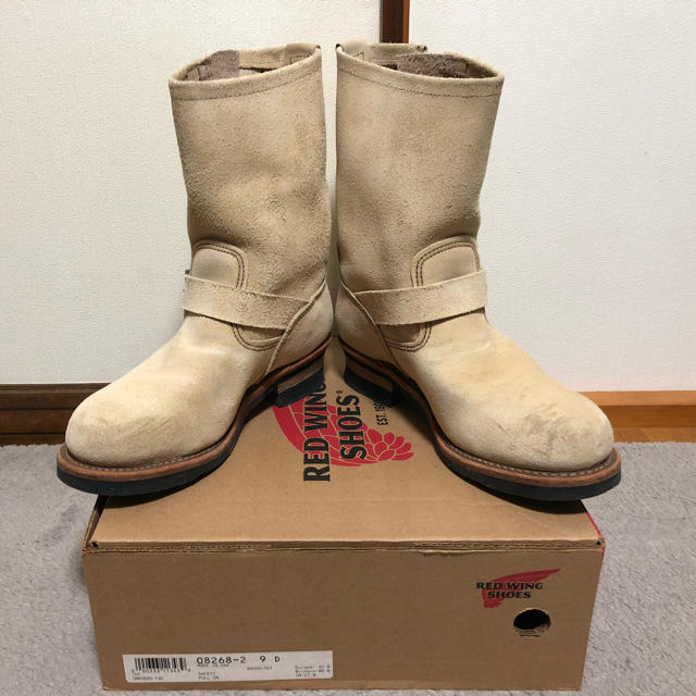 RED WING 8268 スエードエンジニアブーツ Size 9D