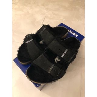 ビルケンシュトック(BIRKENSTOCK)のビルケンシュトック リアルファーライナー サンダル(サンダル)