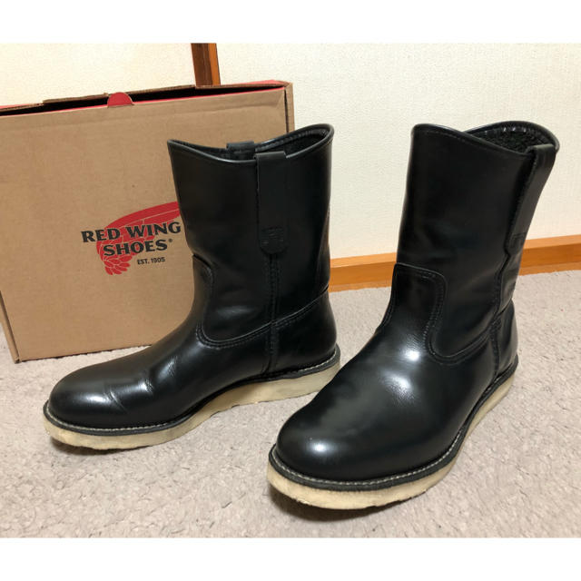 RED WING レッドウィング ペコスブーツ(黒)☆サイズ9E 8169