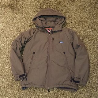 ナンガ(NANGA)のナンガ  TAKIBI DOWN JACKET カーキ色 L  orange別注(ダウンジャケット)