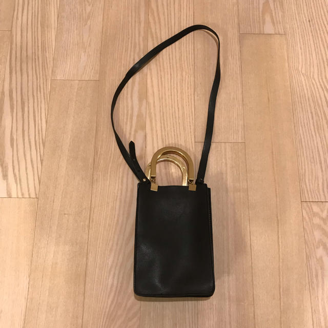 ZARA(ザラ)のzara 本革ショルダーバッグbirthdaybashakte dholic レディースのバッグ(ショルダーバッグ)の商品写真