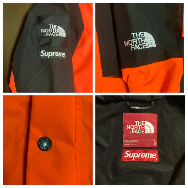 Supreme(シュプリーム)のsupreme north face 16AW マウンテンジャケット オレンジ メンズのジャケット/アウター(マウンテンパーカー)の商品写真