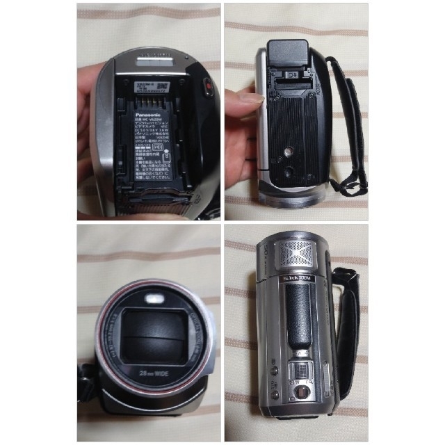 大幅減額中】Panasonicビデオカメラ HC-V620M 画像④全てセット 大幅減額中】Panasonicビデオカメラ HC-V620M 画像④全てセット