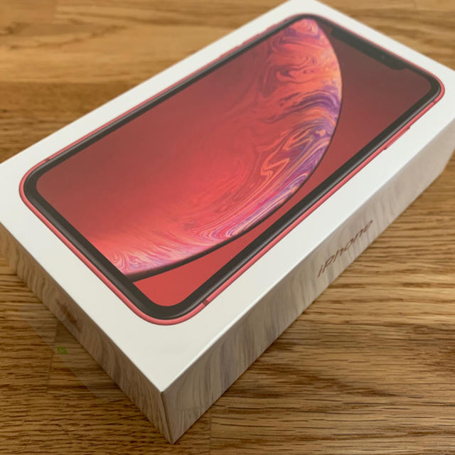 新品未開封 iPhone XR 128GB SIMフリー RED