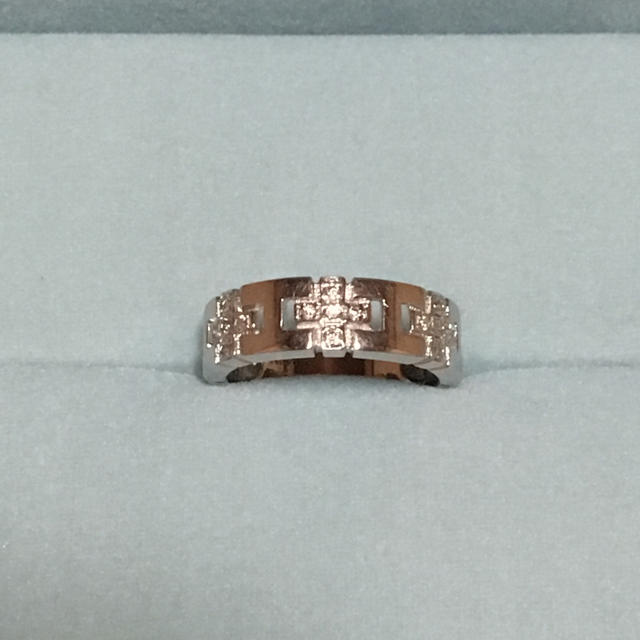 JEWELRY TSUTSUMI(ジュエリーツツミ)のK14WG ダイヤモンドリング レディースのアクセサリー(リング(指輪))の商品写真