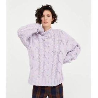 ザラ(ZARA)の11/12限定価格！ZARA ケーブルニット(ニット/セーター)