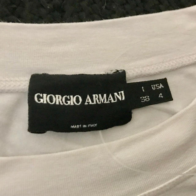 Giorgio Armani(ジョルジオアルマーニ)のアルマーニ Tシャツ レディースのトップス(Tシャツ(半袖/袖なし))の商品写真