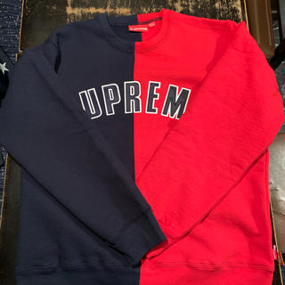 シュプリーム(Supreme)のSupreme Split Crewneck Sweatshirt (スウェット)