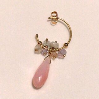 アッシュペーフランス(H.P.FRANCE)の【sweet様専用】Sweet pea✴︎ ベビーピンク♡ピアス(ピアス)