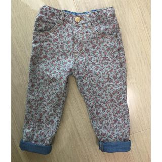 ザラキッズ(ZARA KIDS)の新品 花柄 デニム(パンツ/スパッツ)