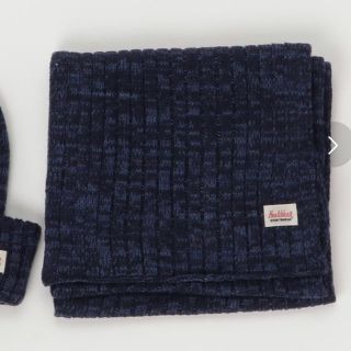 ナノユニバース(nano・universe)のHealthknit マフラー ネイビー(マフラー)