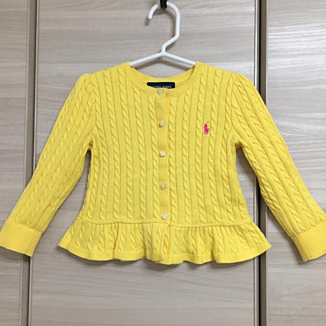 Ralph Lauren(ラルフローレン)のラルフローレン カーディガン 24m キッズ/ベビー/マタニティのキッズ服女の子用(90cm~)(カーディガン)の商品写真