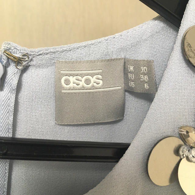 asos(エイソス)の【ASOS アイスブルーのワンピース】 レディースのワンピース(ひざ丈ワンピース)の商品写真