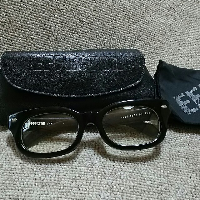 EFFECTOR fuzz hand made by ibe眼鏡 ブラック刻印