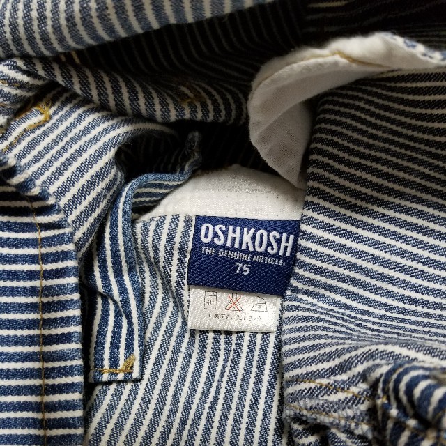 OshKosh(オシュコシュ)のれいれい様専用⭐オシュコシュ　75㎝　オーバーオール キッズ/ベビー/マタニティのベビー服(~85cm)(カバーオール)の商品写真