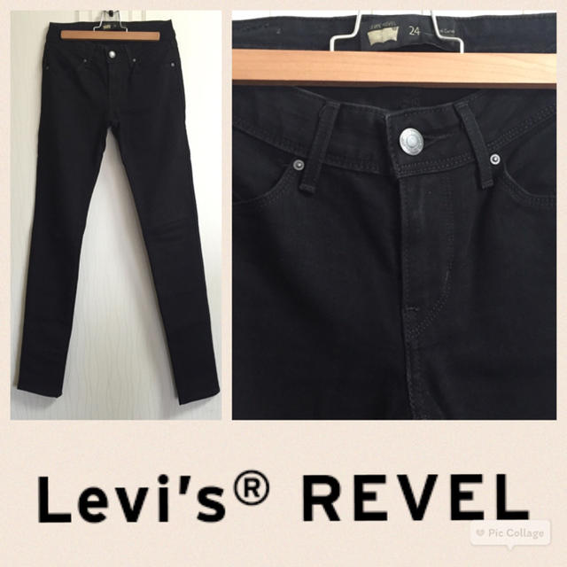 Levi's(リーバイス)の【ららん様専用】スキニー パンツ Levi's ブラック レディースのパンツ(スキニーパンツ)の商品写真