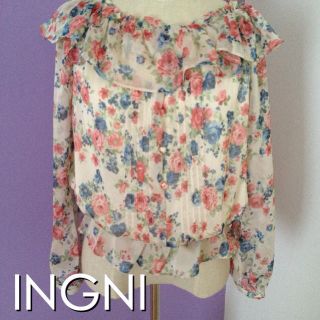 イング(INGNI)のINGNI  花柄(シャツ/ブラウス(長袖/七分))