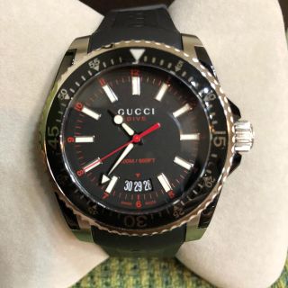 グッチ(Gucci)の新品同様 GUCCI DIVE YA136303 腕時計 メンズ グッチ(腕時計(アナログ))