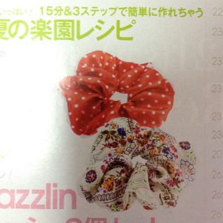 ダズリン(dazzlin)のdazzlinシュシュ★新品2個セット(ヘアゴム/シュシュ)