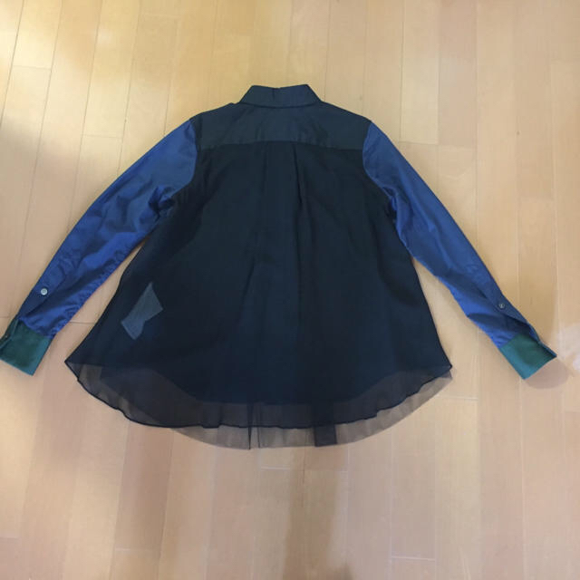 sacai luck(サカイラック)のsacai luck チュールシャツ レディースのトップス(シャツ/ブラウス(長袖/七分))の商品写真