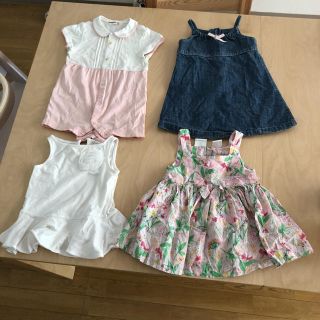 ベビーギャップ(babyGAP)のBABY GAP MIKIHOUSE ワンピース ロンパース おまとめセット(その他)