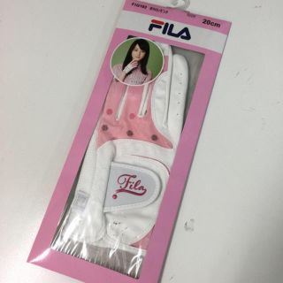 フィラ(FILA)のフィラ ゴルフグローブ レディース 20cm(その他)