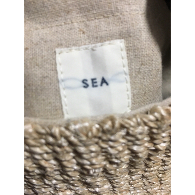 SEA(シー)のSEA ラウンドカゴバッグS レディースのバッグ(かごバッグ/ストローバッグ)の商品写真