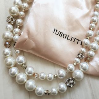 ジャスグリッティー(JUSGLITTY)の【JUSGLITTY】パールネックレス(ネックレス)