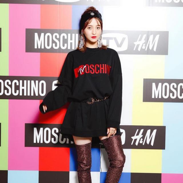 限定25％OFF MOSCHINO モスキーノ パーカー ワンピース