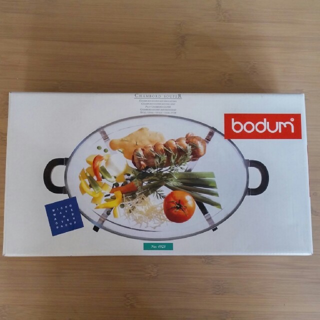 bodum(ボダム)のbodum  楕円耐熱皿 インテリア/住まい/日用品のキッチン/食器(食器)の商品写真