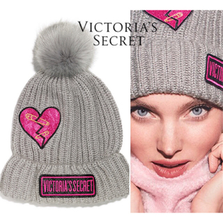 ヴィクトリアズシークレット(Victoria's Secret)の新品新作⭐️ヴィクトリアズシークレットニット帽(ニット帽/ビーニー)