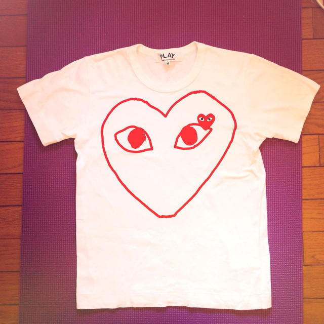 COMME des GARCONS(コムデギャルソン)の4999→込4000♡PLAY定番T レディースのトップス(Tシャツ(半袖/袖なし))の商品写真