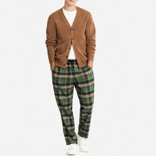 ユニクロ(UNIQLO)のUNIQLO フランネルイージーパンツ チェック(その他)