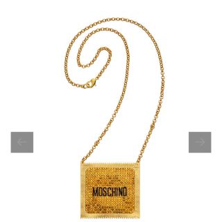 モスキーノ(MOSCHINO)のMOSCHINO H&M コラボ ゴールドメッキ ネックレス モスキーノ(ネックレス)