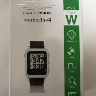 アサヒゴルフ(朝日ゴルフ)の【新品未使用】EAGLE VISION（イーグルビジョン）Watch4 ブラック(その他)