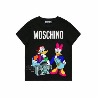 モスキーノ(MOSCHINO)のプリントＴシャツ　ドナルド　デイジー　モスキーノ　MOSCHINO　Ｈ＆Ｍ(Tシャツ(半袖/袖なし))