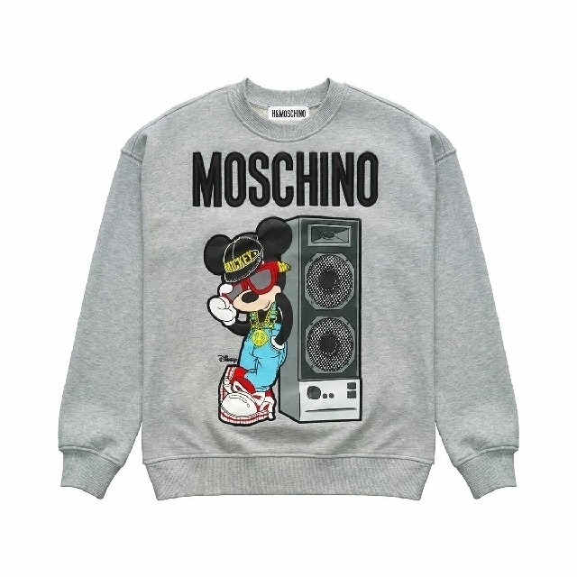 アップリケスウェットシャツ モスキーノ MOSCHINO H&M - www