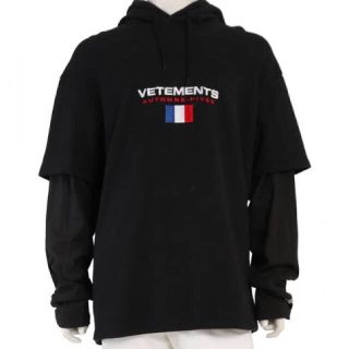 バレンシアガ(Balenciaga)のvetements パーカー ※値下げ交渉可(パーカー)