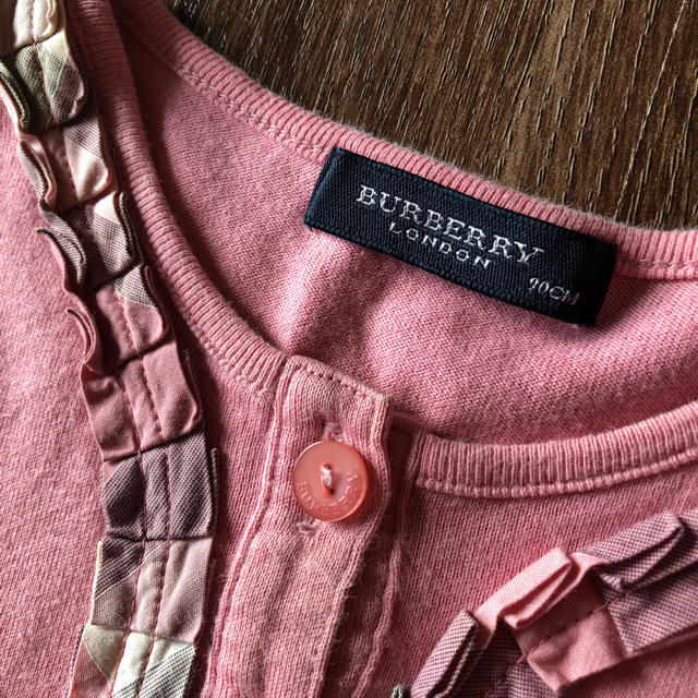 BURBERRY(バーバリー)のBURBERRY トップス キッズ/ベビー/マタニティのキッズ服女の子用(90cm~)(Tシャツ/カットソー)の商品写真