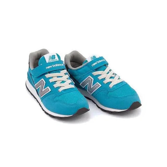 New Balance(ニューバランス)のニューバランス996  ターコイズ サイズ22.5㎝ キッズ/ベビー/マタニティのキッズ靴/シューズ(15cm~)(スニーカー)の商品写真