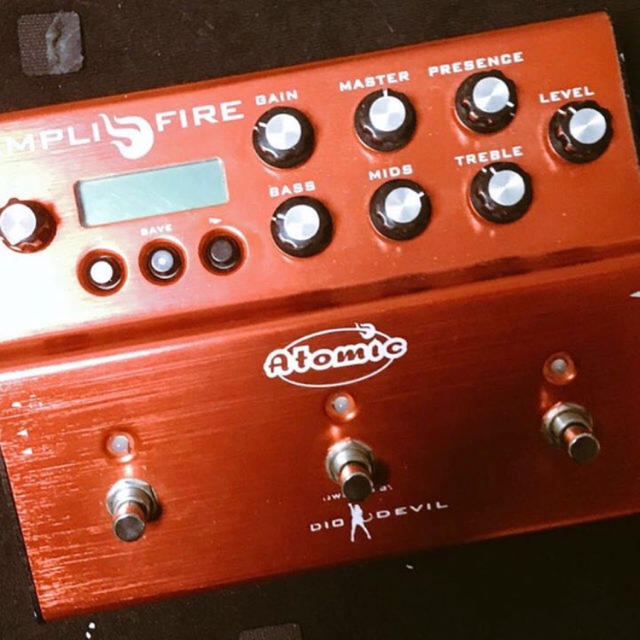 Atomic amplifire pedal