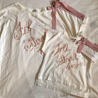 ジルスチュアートニューヨーク(JILLSTUART NEWYORK)のジルスチュアート その1 新品 親子お揃いセット(Ｔシャツ)