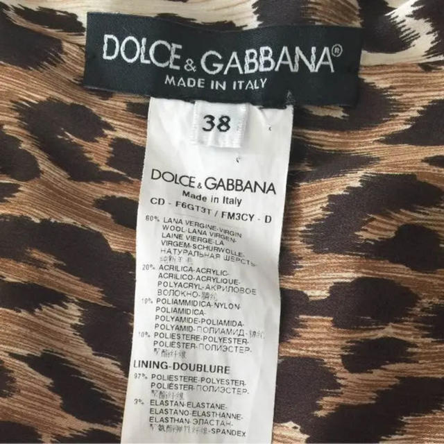 DOLCE&GABBANA(ドルチェアンドガッバーナ)のゆたんぽ様 専用 ドルチェ&ガッバーナ  ワンピース 38 レディースのワンピース(ひざ丈ワンピース)の商品写真