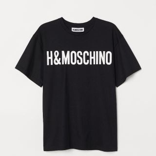 モスキーノ(MOSCHINO)のH&M MOSCHINO ロゴTシャツ Sサイズ(Tシャツ/カットソー(半袖/袖なし))