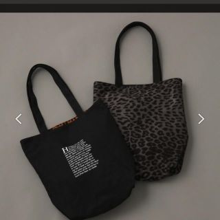 リエンダ(rienda)のリエンダ 新品  Reversible leopard Tote BAG】(トートバッグ)