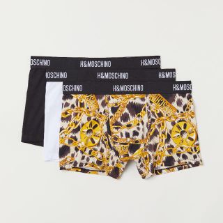 モスキーノ(MOSCHINO)のH&M MOSCHINO ボクサーパンツ 3枚セット(ボクサーパンツ)