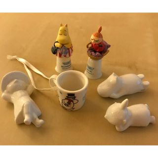 アラビア(ARABIA)の【美品】ムーミンと仲間たち 小物セット(キャラクターグッズ)