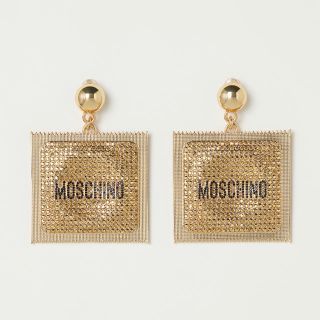 エイチアンドエム(H&M)のH&M MOSCHINO コラボ イヤリング(イヤリング)